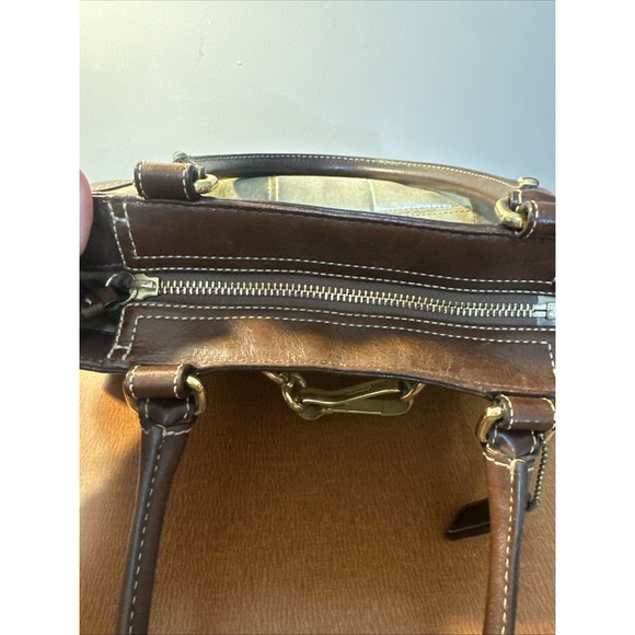 Coach Patchwork Hampton Leather and Suede Tote Handbag F11218 Y2K - Picture 16 of 16